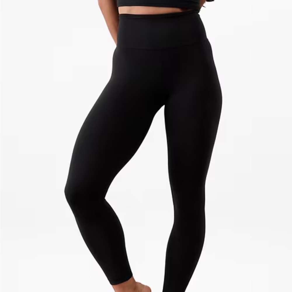 Athleta Black Elation 7/8 Leggings